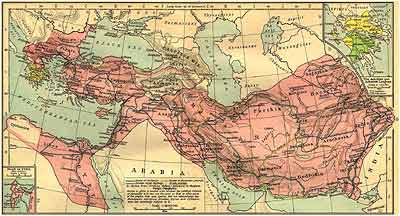 Map of Alexander's world